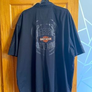 Men’s 4x Harley-Davidson button down
